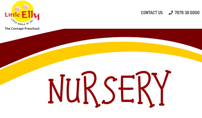 The Nursery Program is Suitable for Children 2.5 Years Onwards.